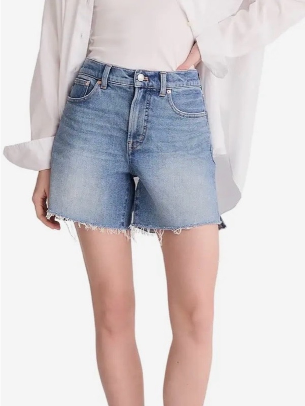 Madewell Denim High-Rise Shorts